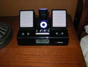 ipod player and alarm clock